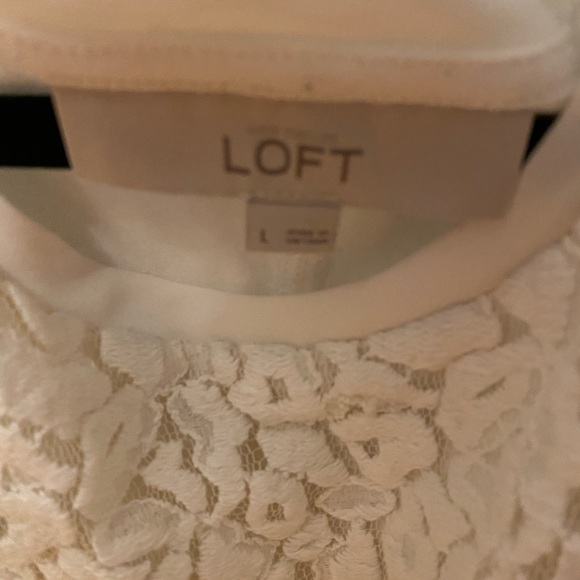 Ivory Lace Top - Picture 3 of 4